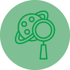 Research Vector Icon Design
