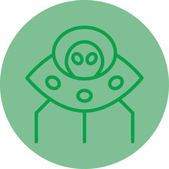 Alien Vector Icon Design
