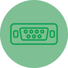 Vga Vector Icon Design