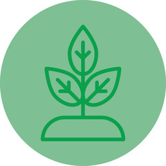 Planting Vector Icon Design