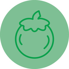 Tomato Vector Icon Design