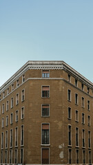 modern office building with sky