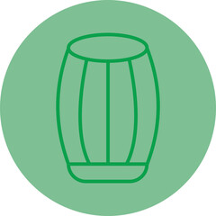 Barrel Vector Icon Design