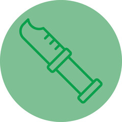 Knife Vector Icon Design