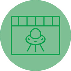 Sci Fi Vector Icon Design