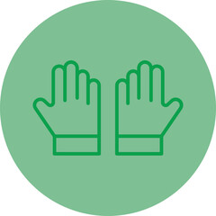 Obraz premium Gloves Vector Icon Design