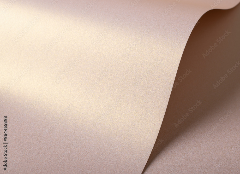 Poster pink texture with luxury backdrop curved, shiny structure with elegant fold and reflection pastel to