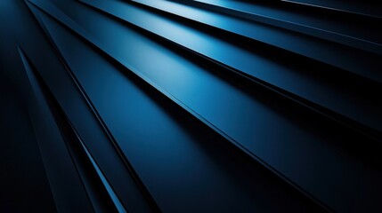 Obraz premium Abstract Blue Geometric Background