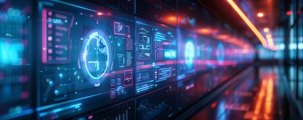 Podium mockup featuring a touch screen interface.