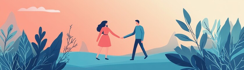 Obraz premium Couple