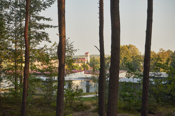 las,kościół © Marcin Łazarczyk