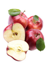 Red apple isolated