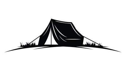 tent shape silhouette