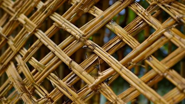 wicker basket texture