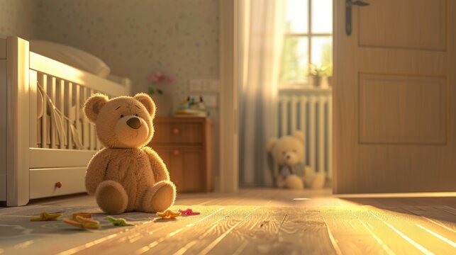 Personalized Name Sign: A bright, personalized sign featuring the child’s name in fun fonts, designed to be displayed on the room's door or wall.
