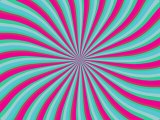 Vintage retro banner background. Colorful grunge wave wallpaper. Vector illustration. Twist party backround pattern.