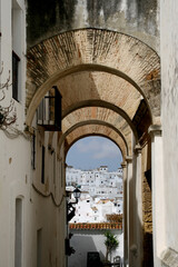 The nuns' arch. Vejer de la Frontera, Espa&ntilde;a.