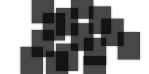 Black and white seamless abstract geometric background. Texture with light and shadow. Digital technology wallpaper.  3D white geometric style. triangle, square, box. seamless rectangle. simple lines.