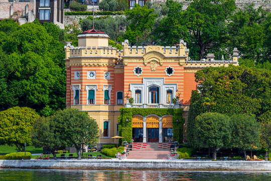 Villa Feltrinelli, residence of Benito Mussolini in Gargnano, Italy