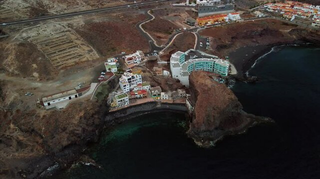 Natural Landscapes of Los Roques de Fasnia, Tenerife - High-Quality Aerial Shots