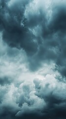 Fototapeta premium Dramatic Storm Clouds Sky.