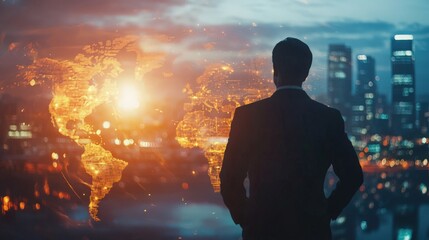 Business person master global marketing and finance with insights. Navigate the complexities of global markets, enhancing strategies and marketing reach. Success in global finance and marketing