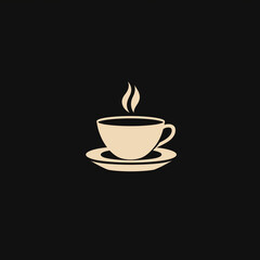 Obraz premium Cafe vector logo