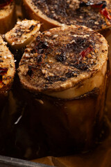 Homemade Roasted Beef Bone Marrow