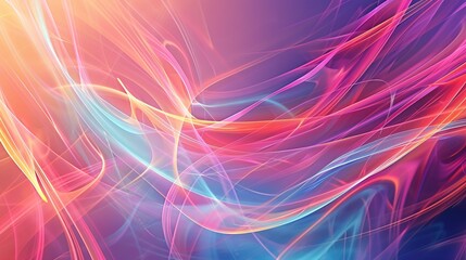 Fototapeta premium abstract wave colour harmony background