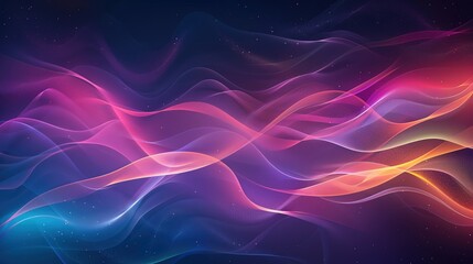 Fototapeta premium abstract wave colour harmony background