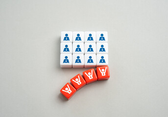 Dismissal of employees. Planned layoffs. The collapse of the team. Staff reduction and process...