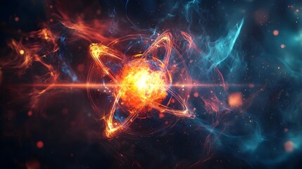Visualizing the Atomic and Nuclear Fission Dynamics of Energetic Particle Transformations