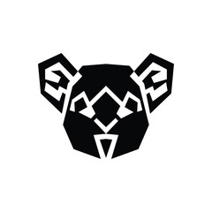 Koala  Concept Logo Icon Design