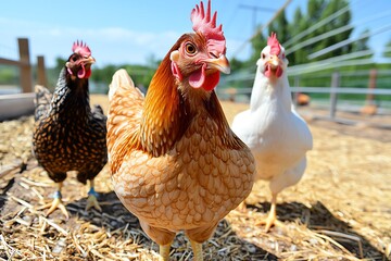 Poultry farm, farm tours, educational experiences invites visitors to see firsthand how chickens are raised and eggs are collected