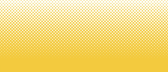 ハーフトーン・ドットの背景　ベクター　黄色 　Dot vector background,Halftone gradient,Abstract halftone dotted background.abstract yellow background.