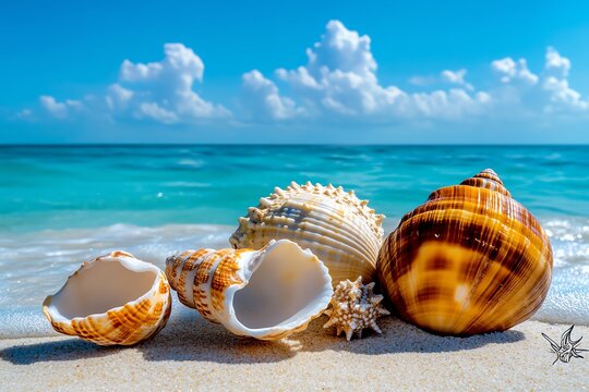 Souvenirs, seashells from the shore, nature&acirc;&euro;&trade;s mementos remind you of the peaceful beach moments and ocean breeze