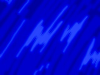 Abstract gradient blue colored background with rays. Blurred defocused backdrop design. Vibrant glow color. Underwater concept theme.