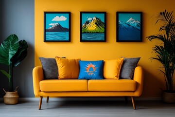 Souvenirs, vintage travel posters, retro inspiration bring an old-school charm and wanderlust into your living space