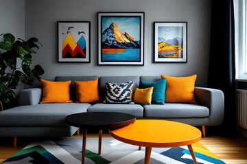 Souvenirs, vintage travel posters, retro inspiration bring an old-school charm and wanderlust into your living space