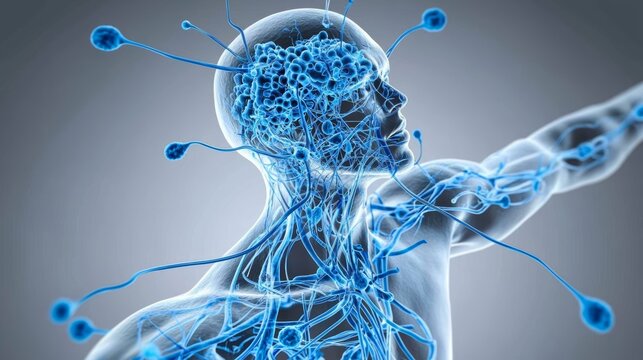 Symmetry in Lymphatic Vessels and Immune Response, Discuss how the symmetrical distribution of lymphatic vessels supports a balanced immune.