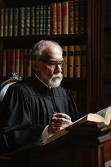 honorable male judge Nature of reading decisions Read the verdict