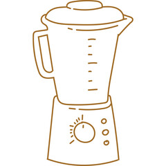 Kitchen Equipment Doodle