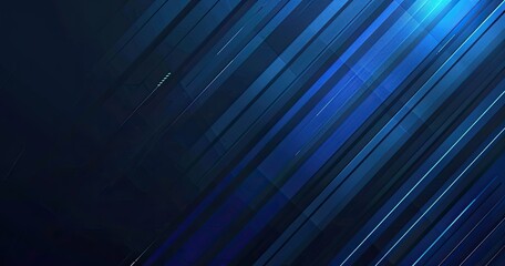 A sleek, abstract background featuring diagonal blue lines and gradients, ideal for digital design projects.