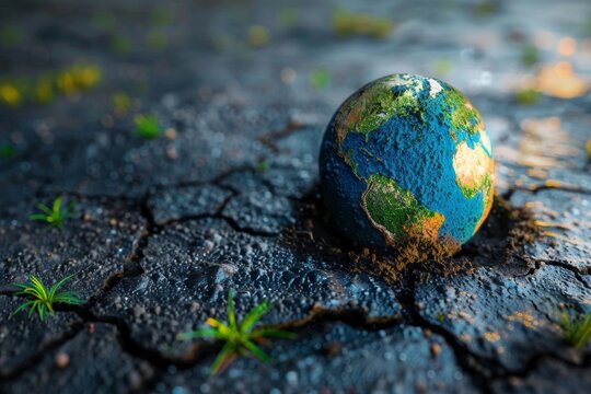 STOP Environmental Damage - Earth Day Theme