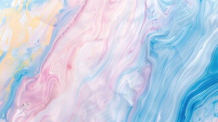 A captivating texture of marble forms a colorful background. The marble shows unique patterns and swirls, with a variety of colors blending together. This background has a rich and luxurious feel, wit