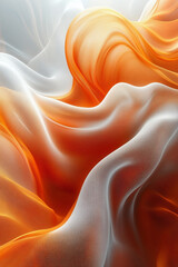 Fototapeta premium abstract orange and white background