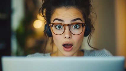 Surprise! An office lady was surprised when she received an unexpected promotion for a product, even though she really wanted it.