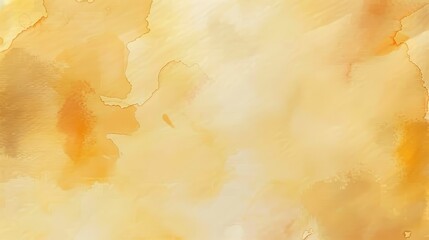 A magnificent texture of a golden watercolor forms a captivating background. The golden hue shimmers and glows, creating a luxurious and warm feel. The texture is rich and unique, with the watercolor 