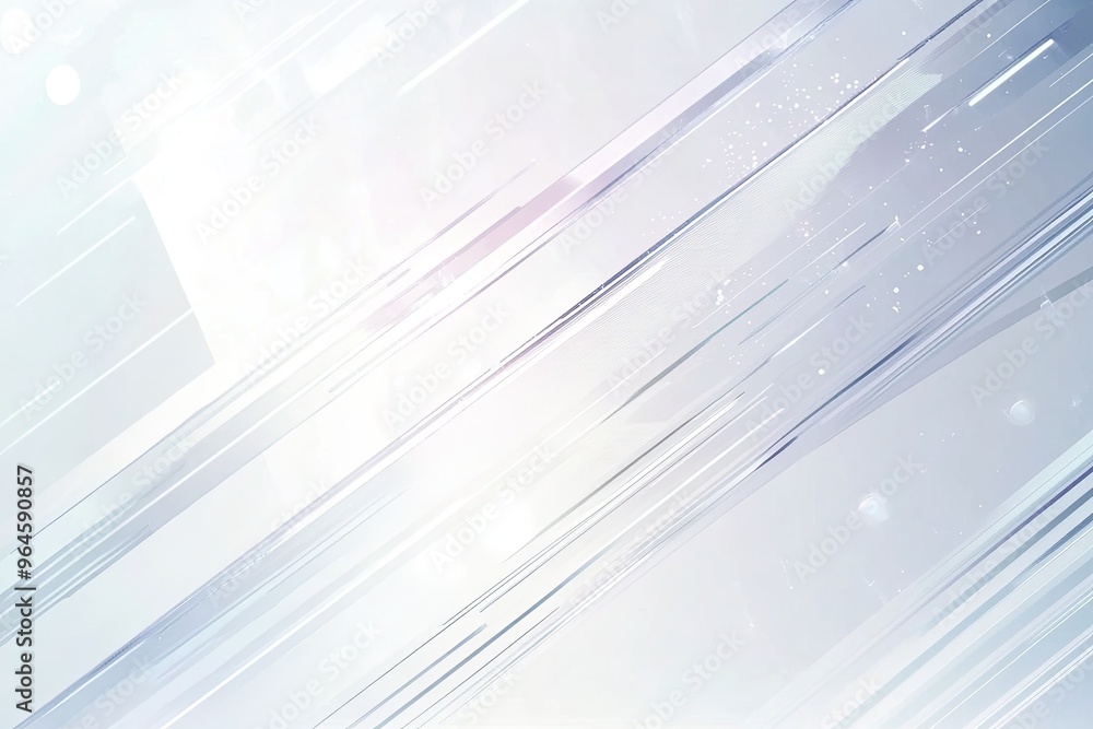 Poster abstract light background with soft lines and subtle gradients, ideal for technology, web design, or