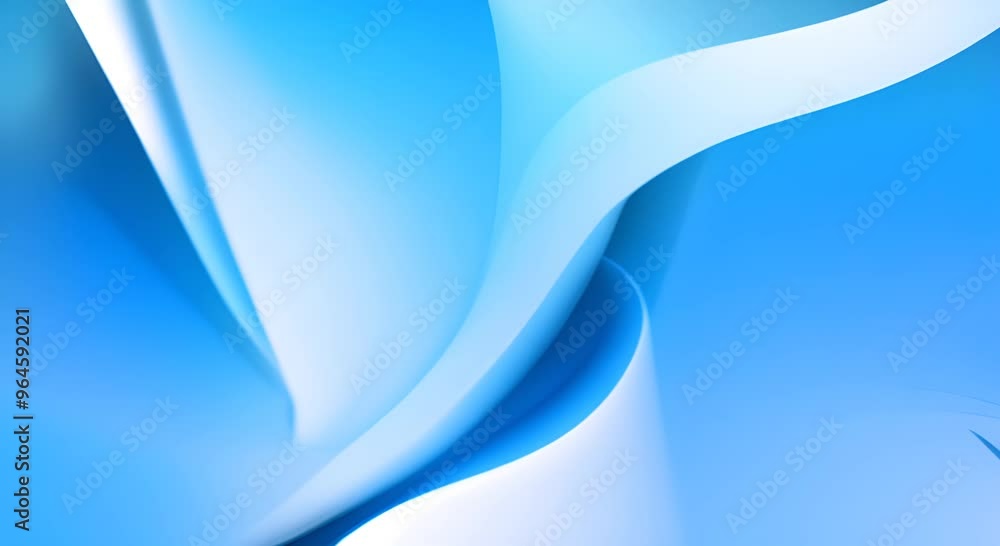 Poster abstract blue background with clean lines and subtle gradient transitions for a modern aesthetic vid